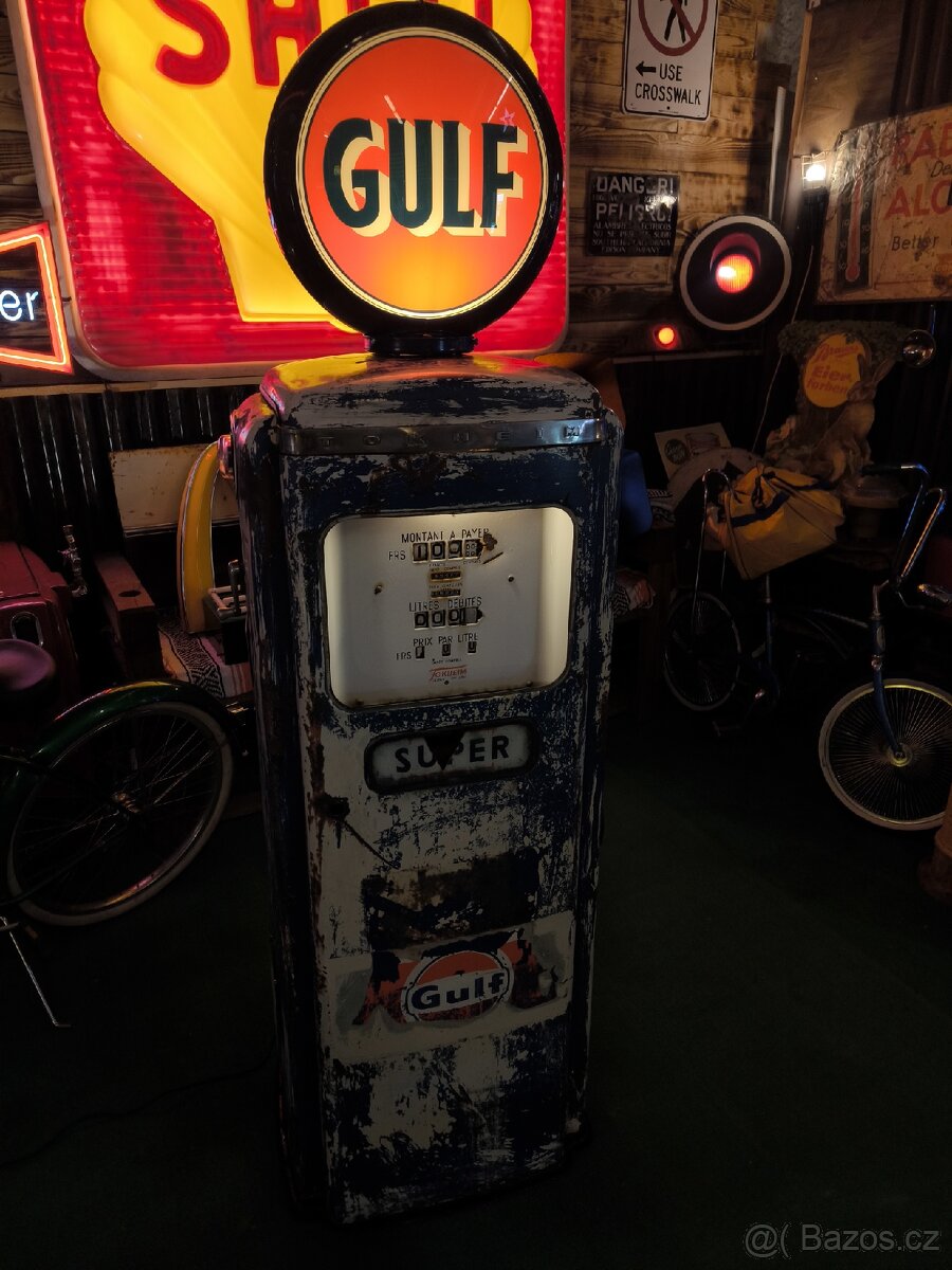 Benzínový stojan tokheim Gulf - 5