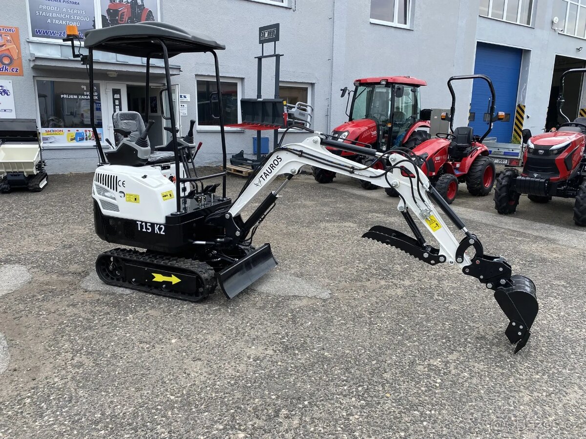 Minibagr Tauros T15K - 5