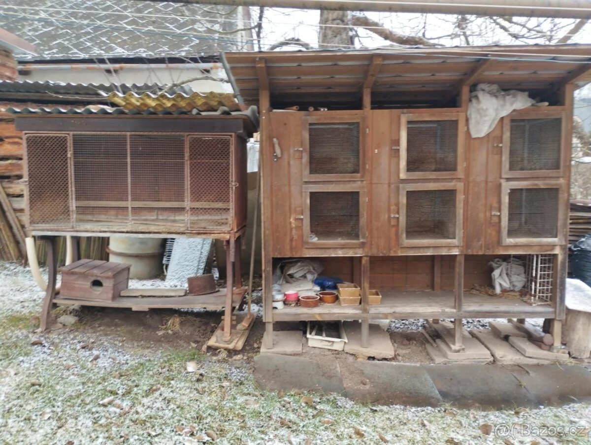 Králičárny, kotce na králíky - 5