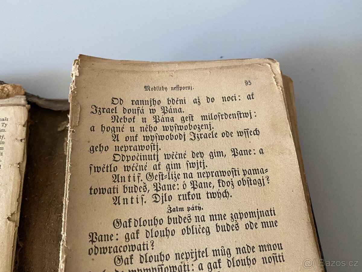 bible stará bible modlitební knížka písmo svaté stará kniha - 5