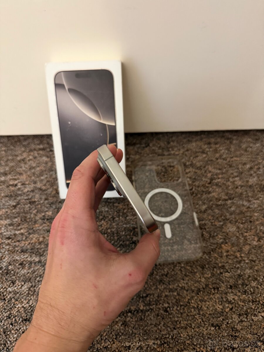Apple iPhone 16 Pro Max 256gb Natural titan. Zaruka, TOP. - 5