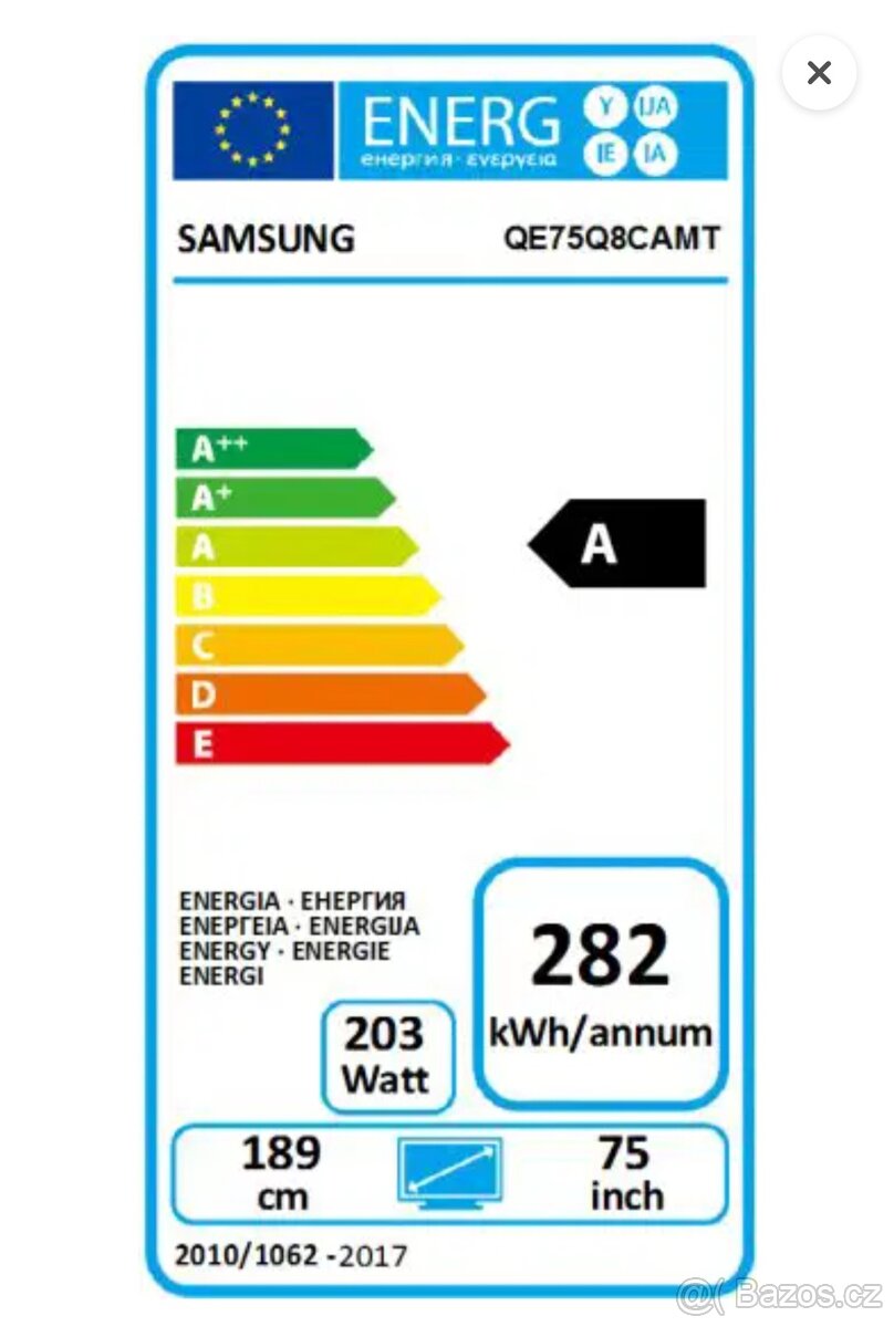 Televize Samsung QLED 75" 4K - 5
