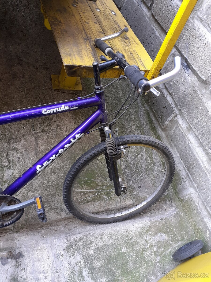 Prodám horské kolo trekové kolo Favorit dětské kolo - 5