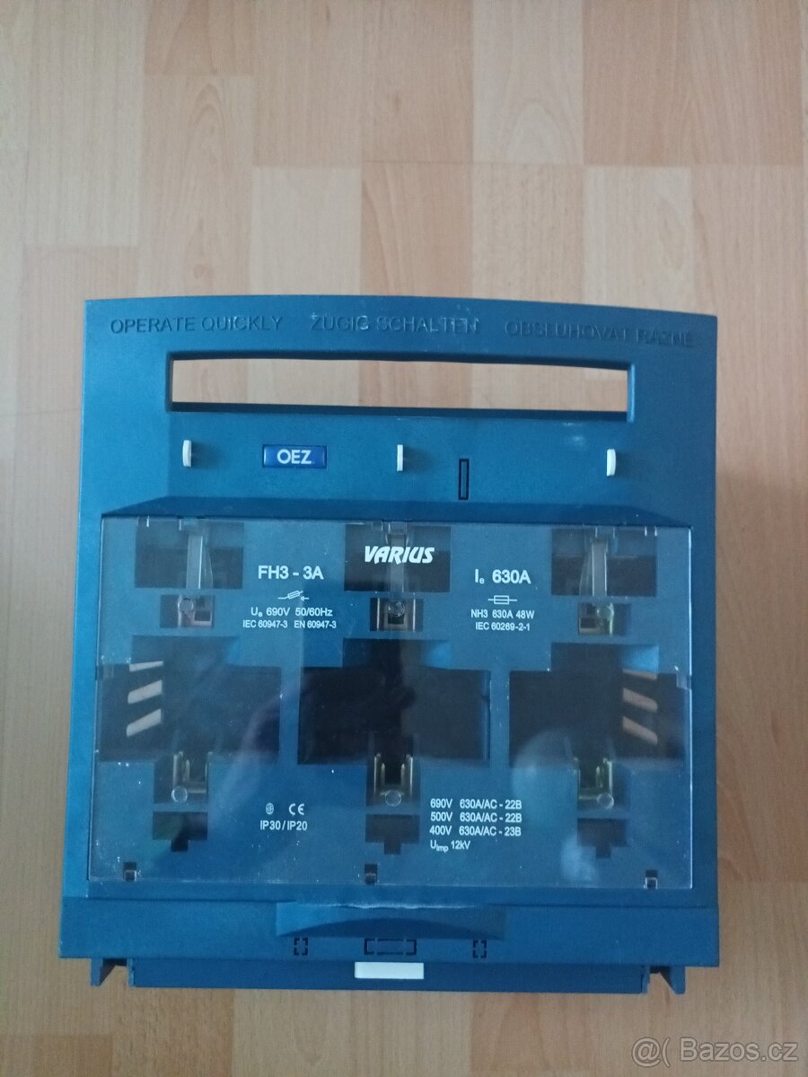 Pojistkový odpínač OEZ FH3-3A - 5