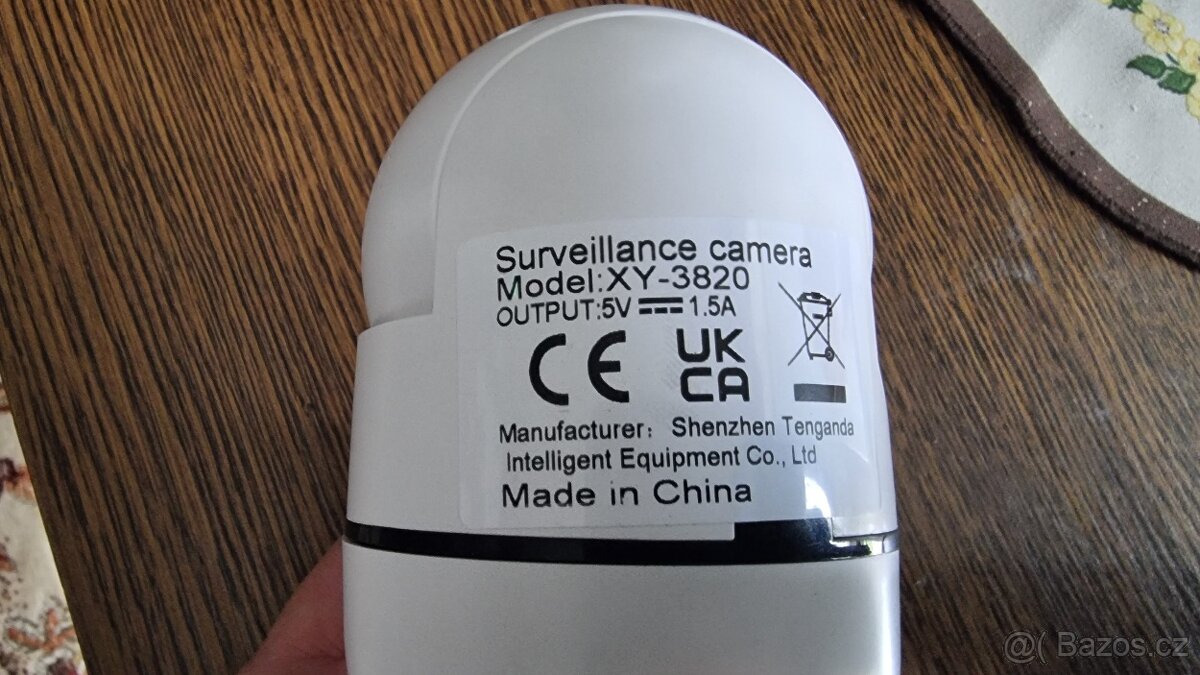 IP Wifi kamera, otočná - 5