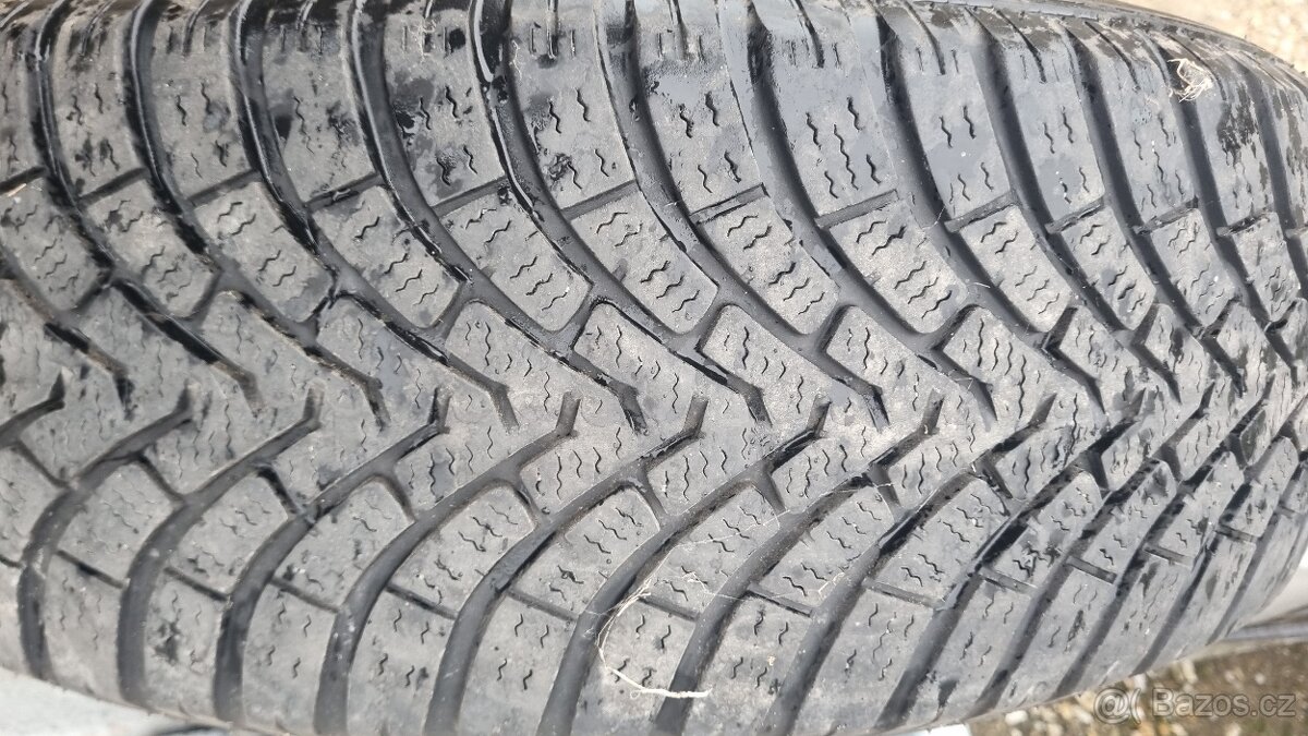 Disky + zimni pneu 5x112 6.5Jx17 Et38 Škoda kodiaq 215/65R17 - 5