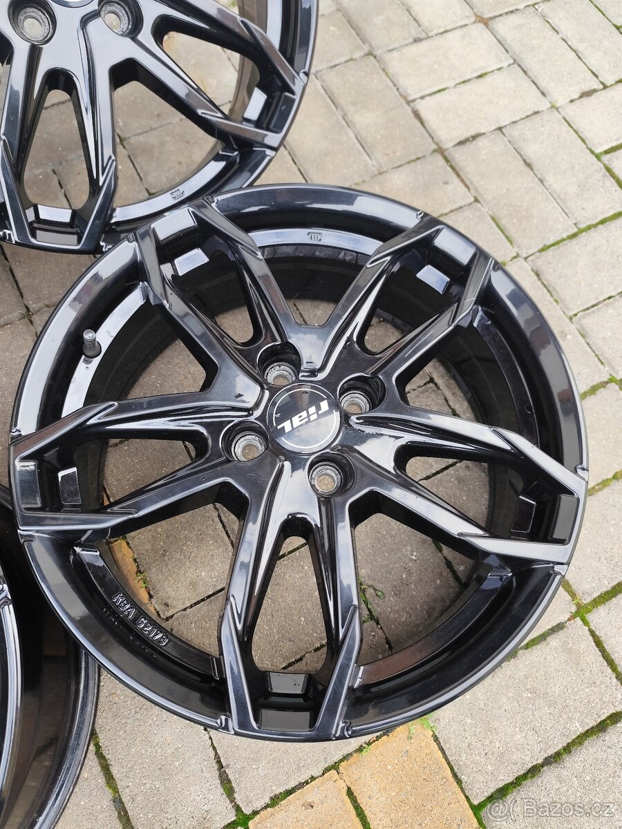 ALU 4x100 r17 RIAL - KIA, TOYOTA - ZÁNOVNÍ DISKY - 5