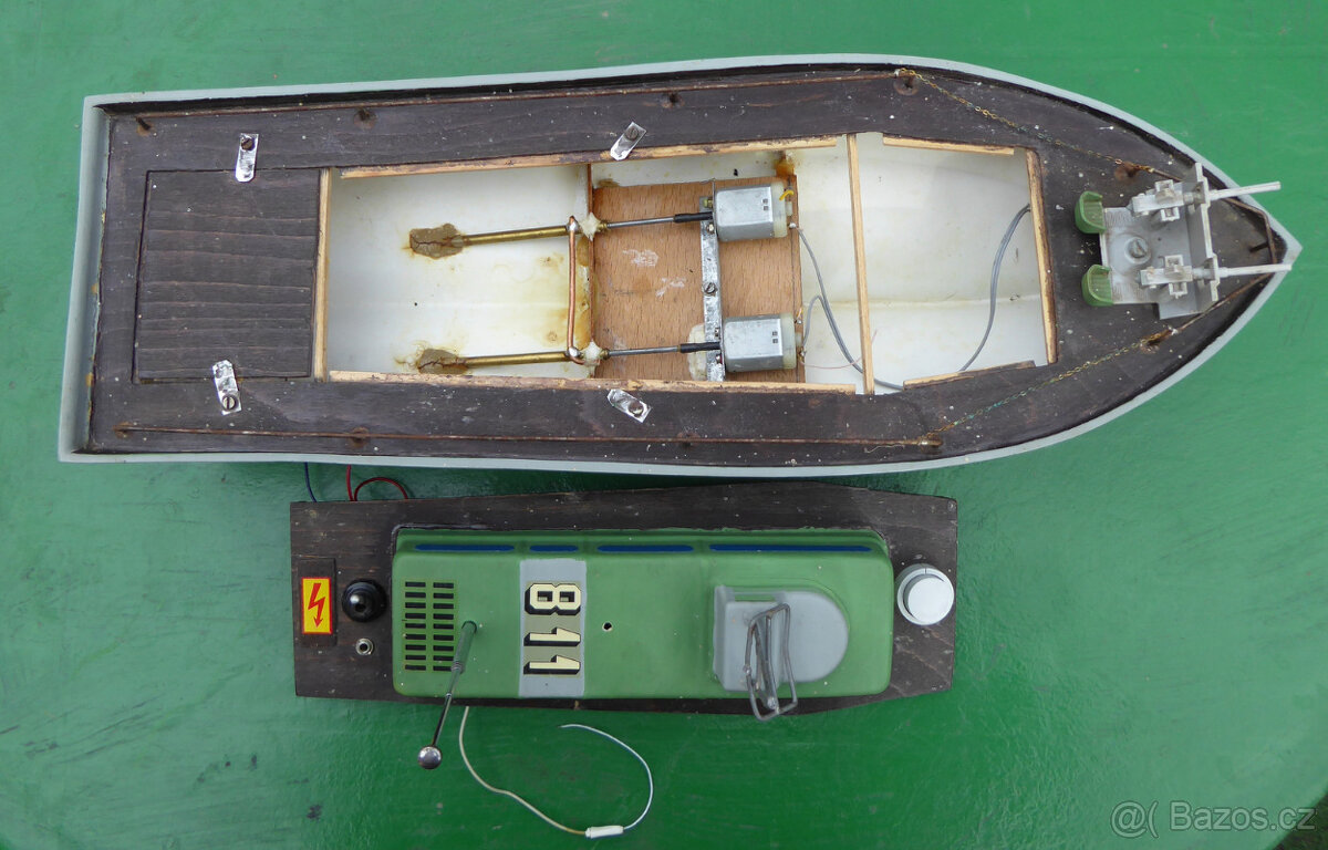 Retro velký kohout , vozíček,počítadlo,loďka - 5