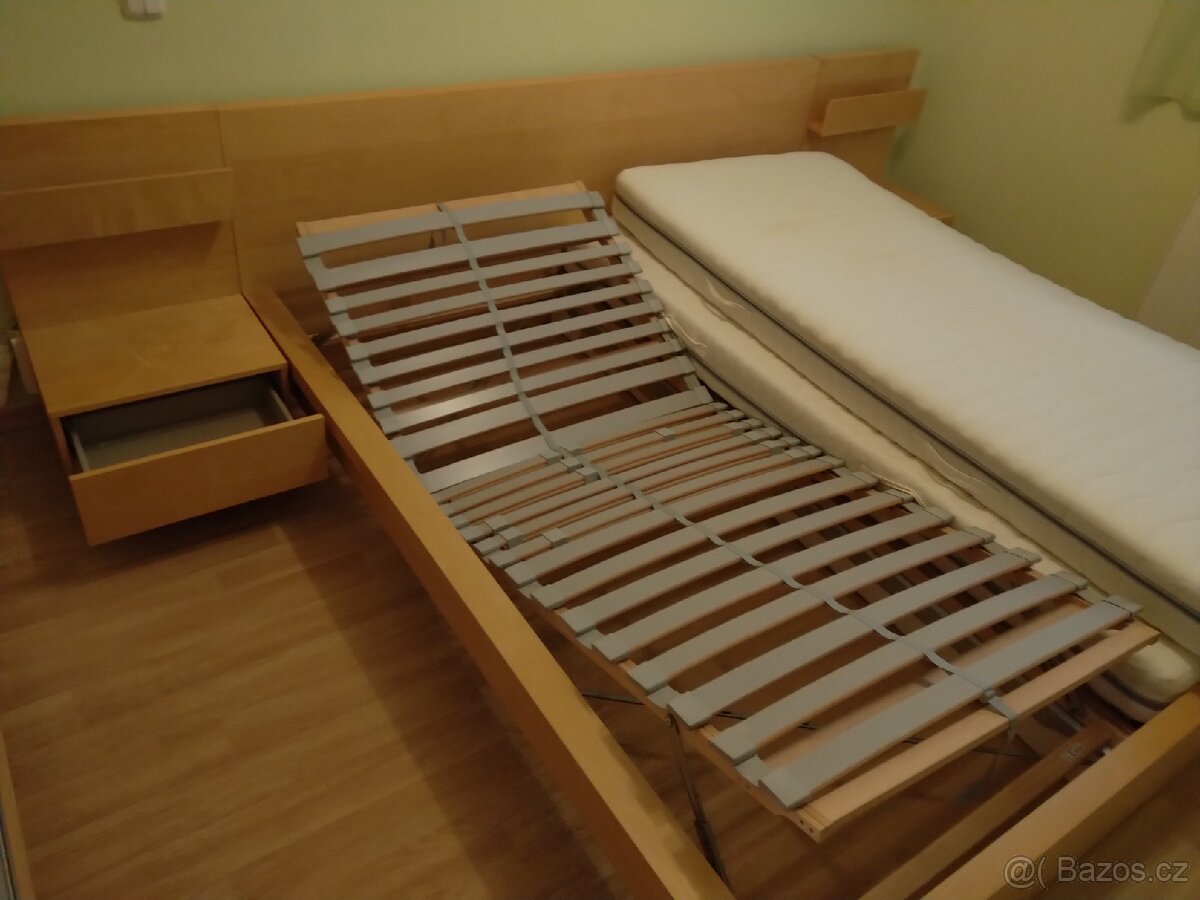 Manželská postel Malm 180x200 cm - 5