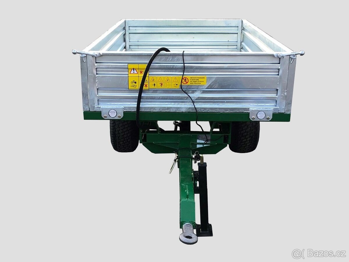 Traktorový návěs TTT 1500 - SPZ vlek - 5