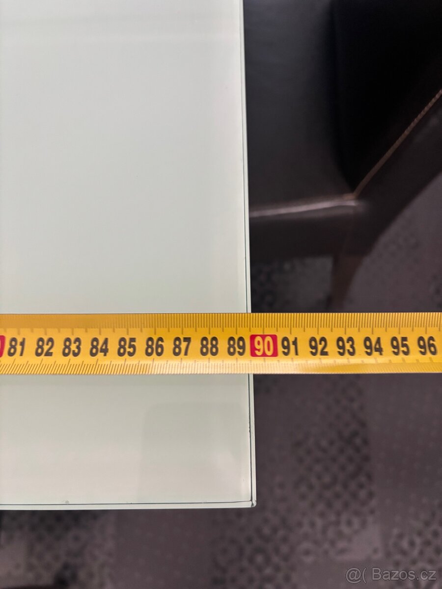 Kuchyňský stůl rozkládací skleněný - 5