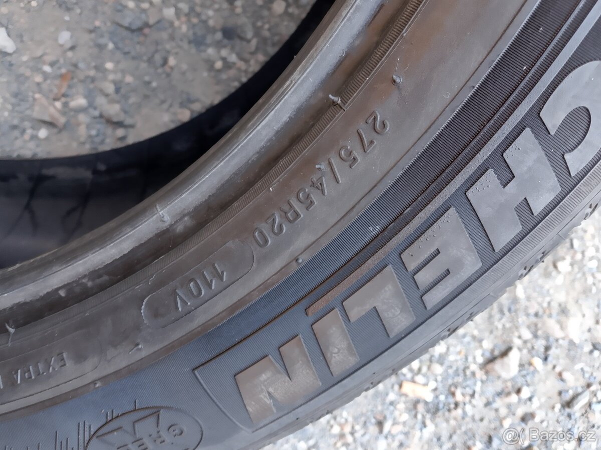 275/45/20 110v Michelin - letní pneu 4ks - 5