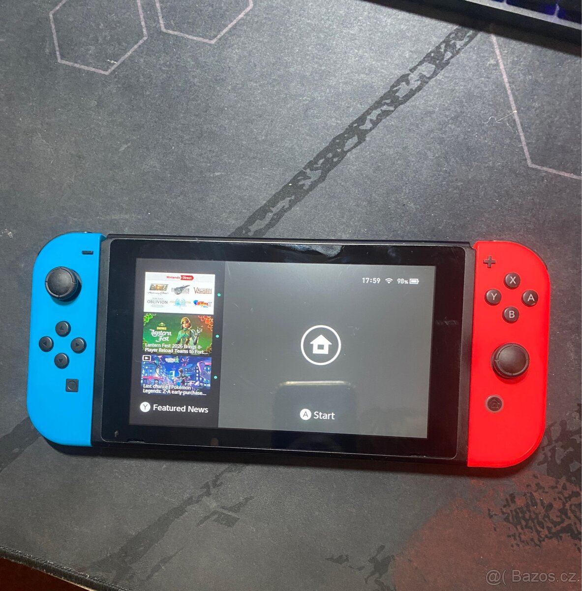 Nintendo Switch (1. generace) + Pro Controller + 4 hry - 5