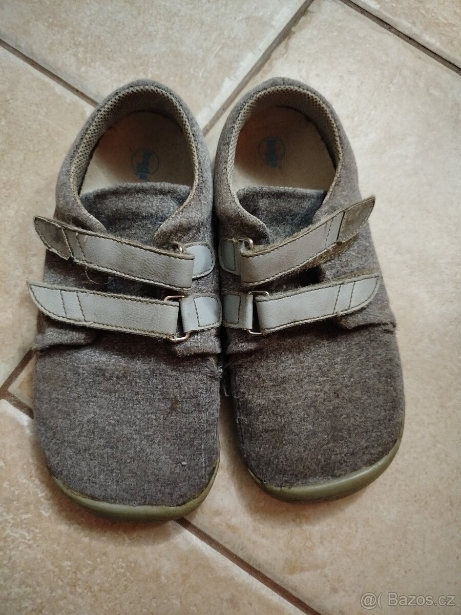 dívčí barefoot síťované tenisky Beda 34 +softshelové zdarma - 5