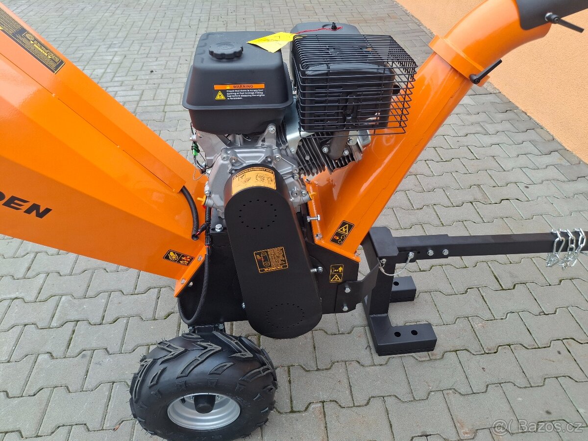 TB GARDEN GS1500 výkonný štěpkovač - drtič - 5