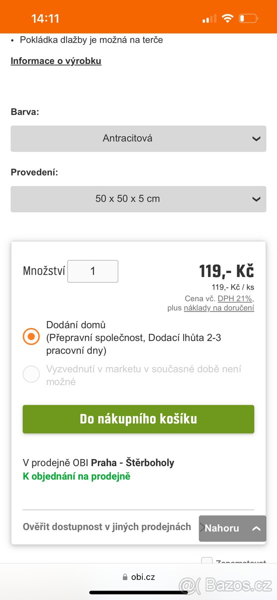 Betonová dlažba Diton - 5