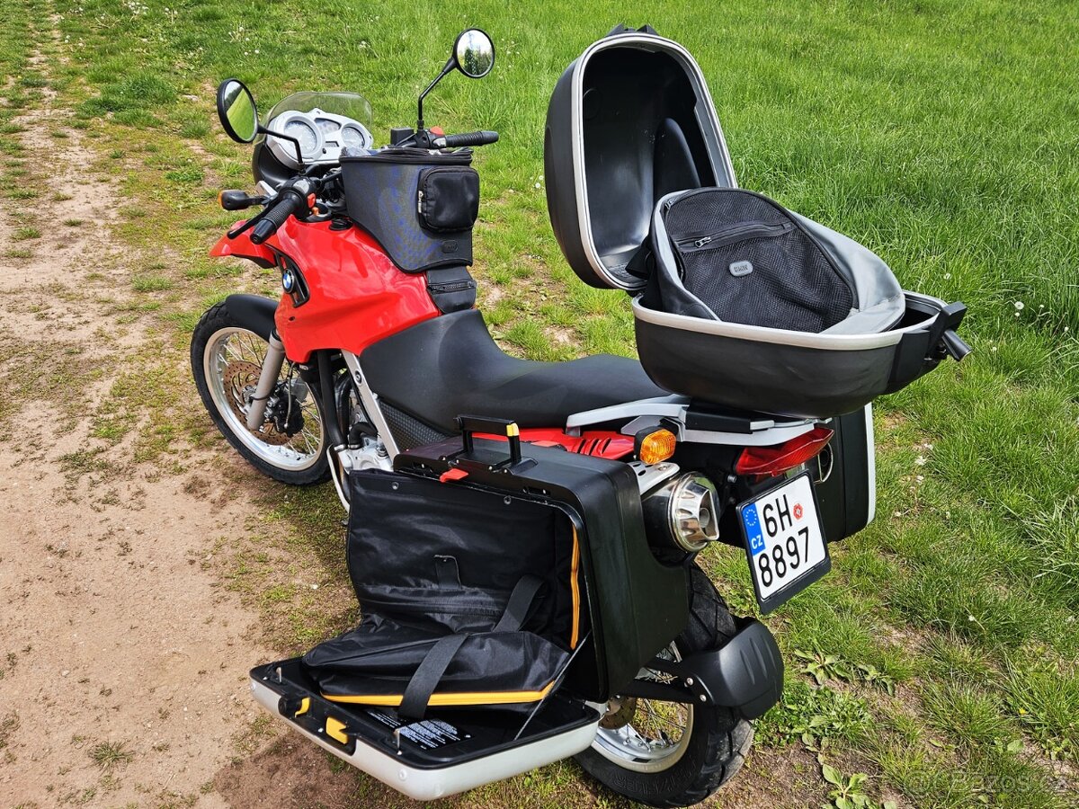 BMW F 650 GS + kufry TOP stav