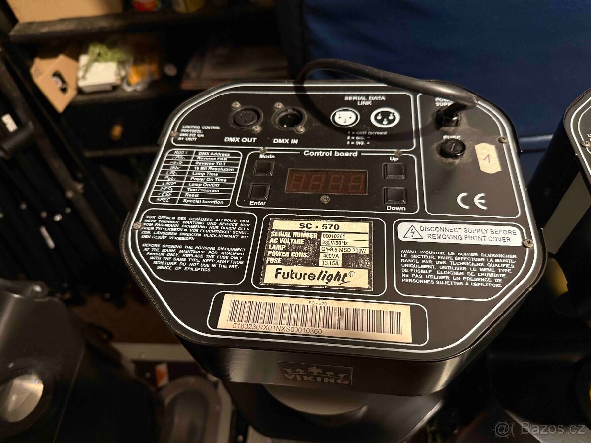 Prodám SCAN SC 570 FUTURE LIGHT DISCO EFEKT - 5