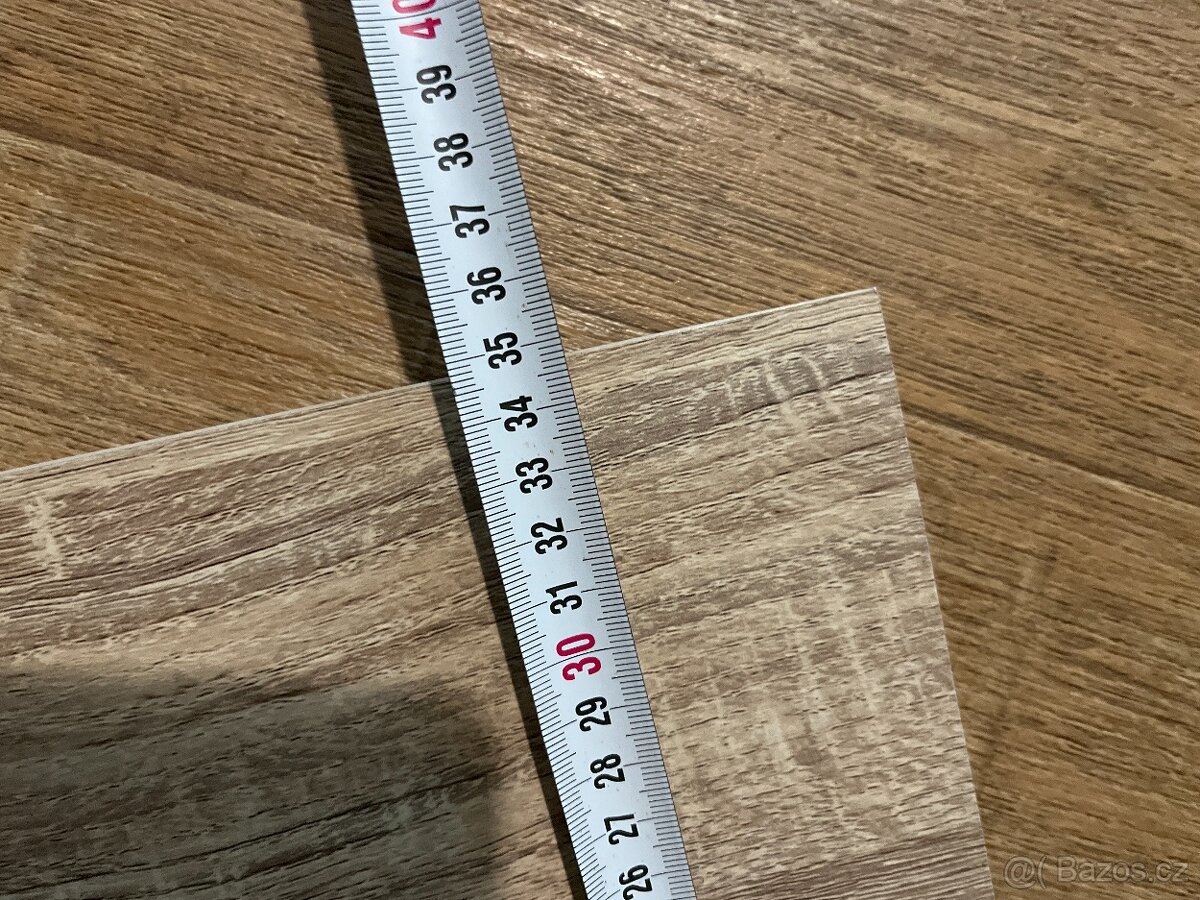 6 kusů polic barva dub sonoma - 5