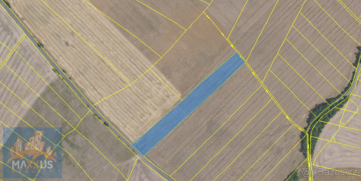 Prodej zemědělského pozemku 8750 m2, obec Veliká Ves u Prahy - 5