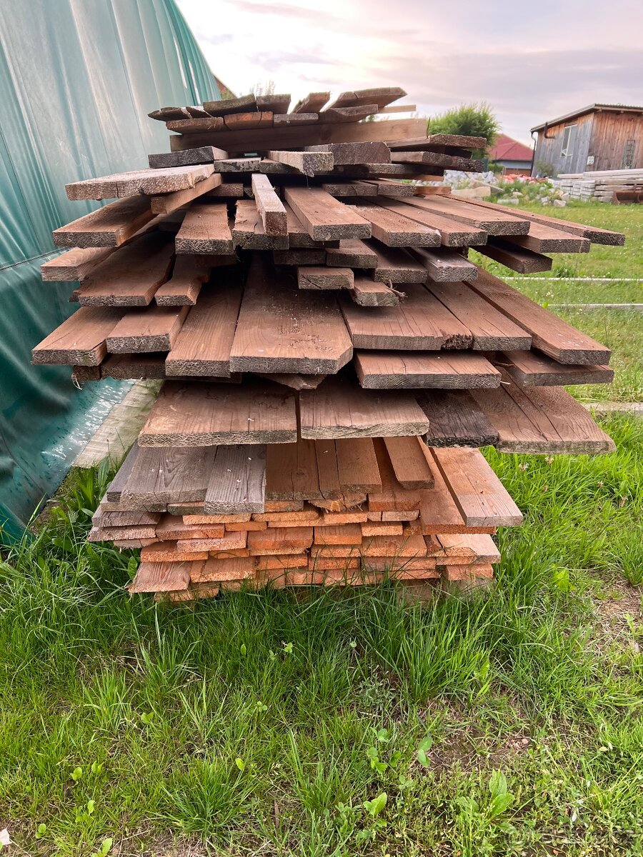 Trámy, Latě, Fošny, Prkna. - 5