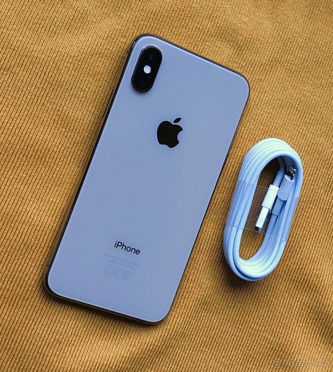 TOP STAV - Apple Iphone XS 64GB zlatý baterie 100% - 5