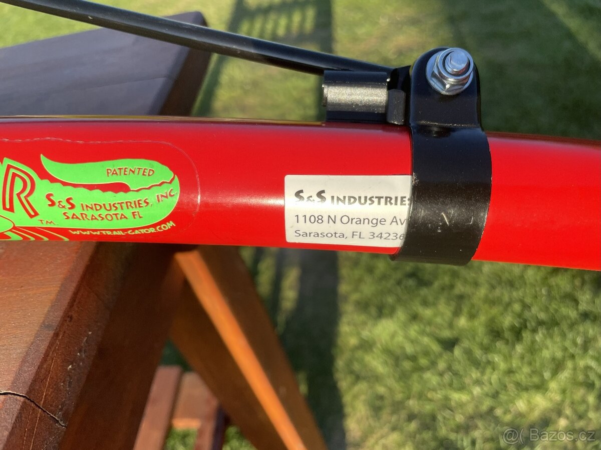 TAŽNÁ tyč ke kolu zn.TRAIL GATOR/ jako NOVÁ - 5