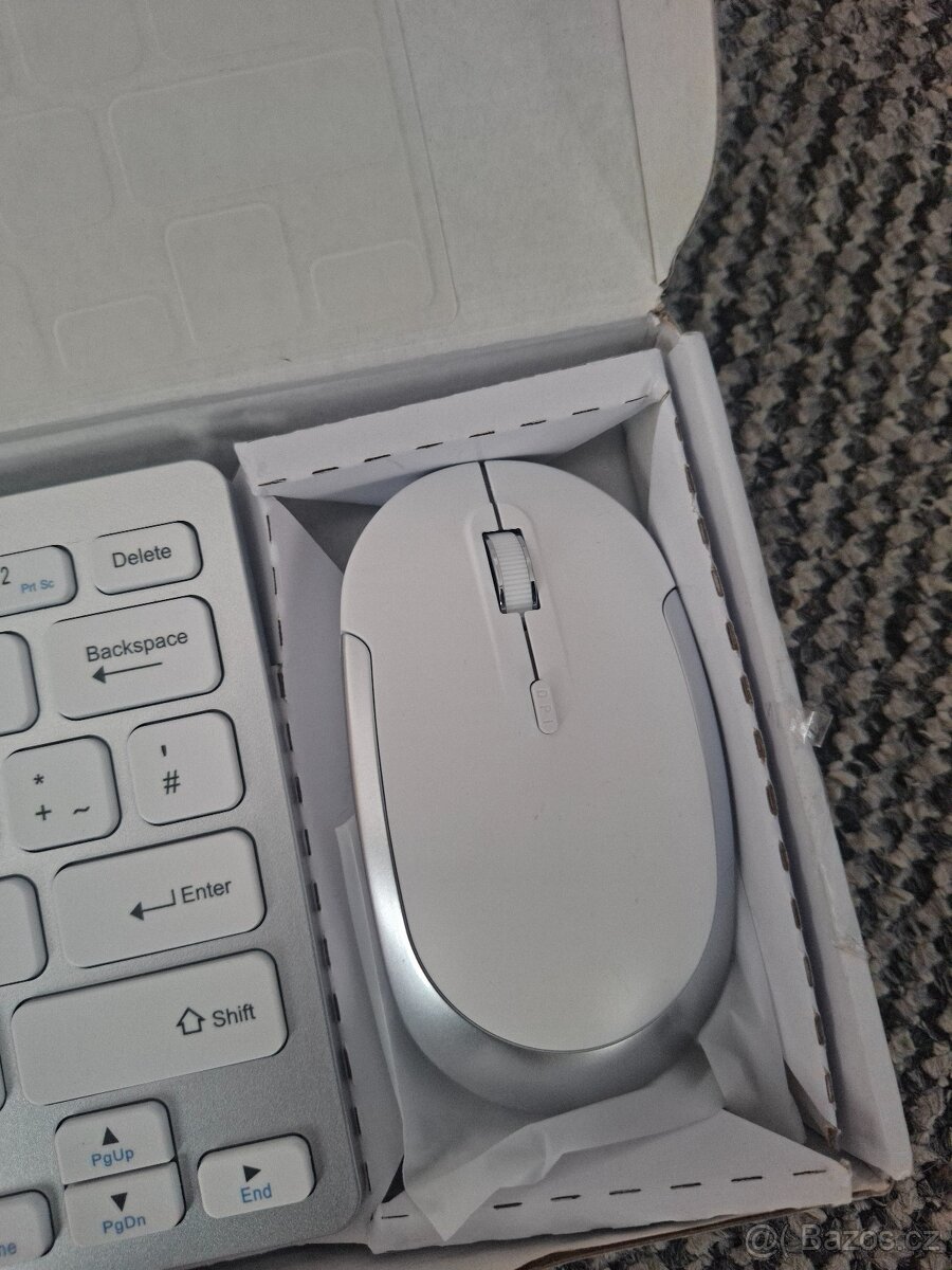 Bezdrátová klávesnice + myš (nepoužité) - 5