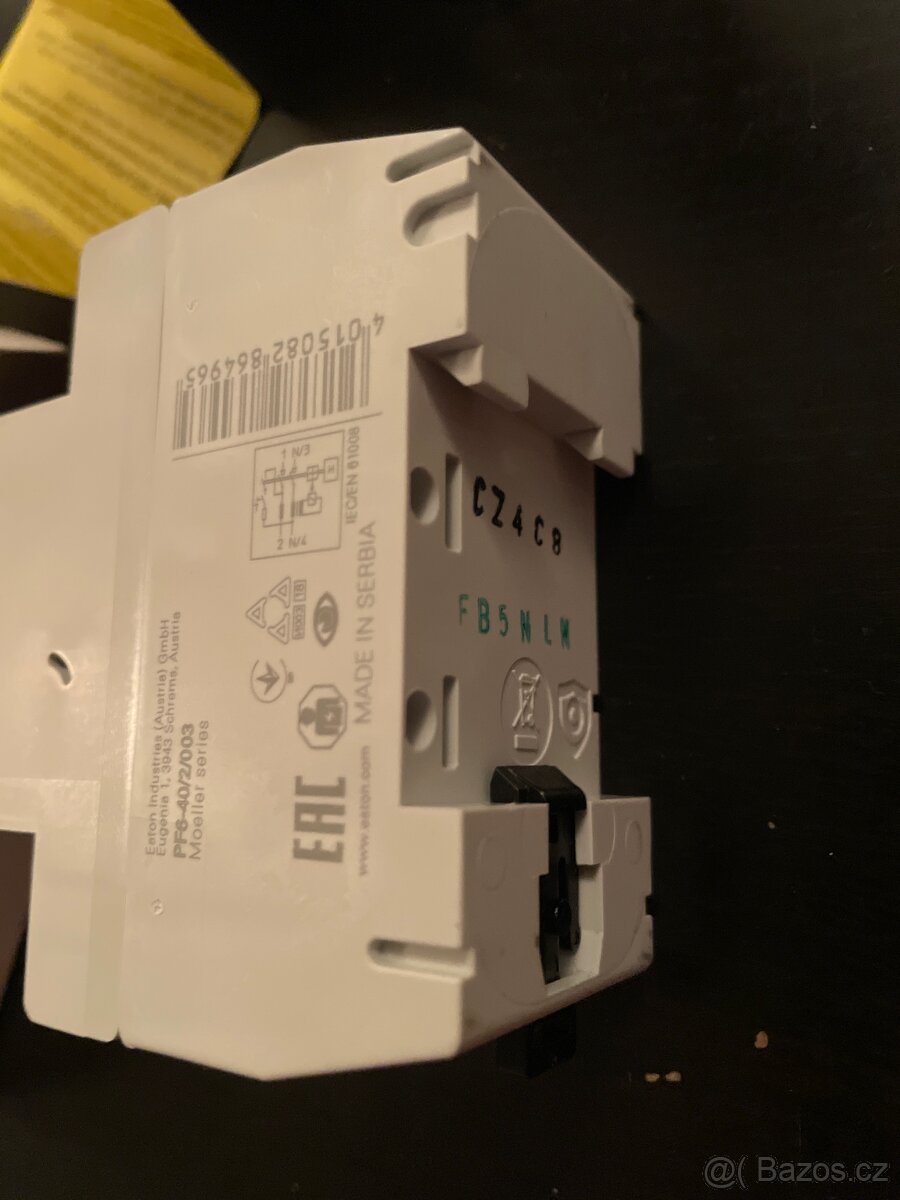 Chránič proudový Eaton PF6-40/2/003 A - 5