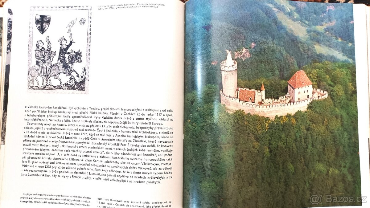 České hrady - 1.+2. díl - monumentální kniha - 990 stran - 5