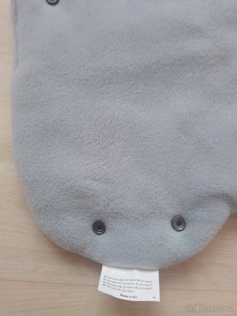 Zimní rukávník na kočárek zn. Emitex - vločky - 5