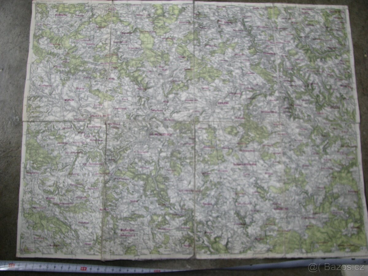 STARÉ MAPY česko sbírka - 5