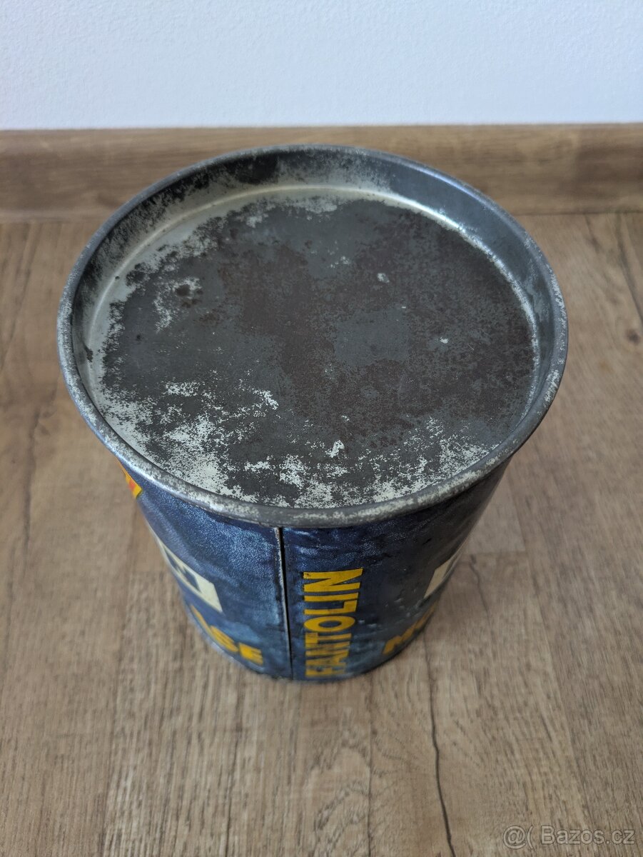 Stará plechovka Fantolin Motor Grease - ORIGINÁL - 5