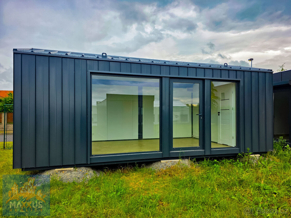 Modulový prefabrikovaný zateplený domek se sedlovou střechou - 5