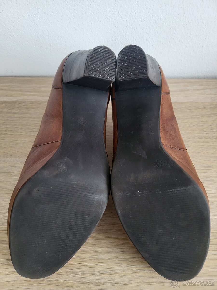 Kožené boty 5TH AVENUE, vel 37 - 5