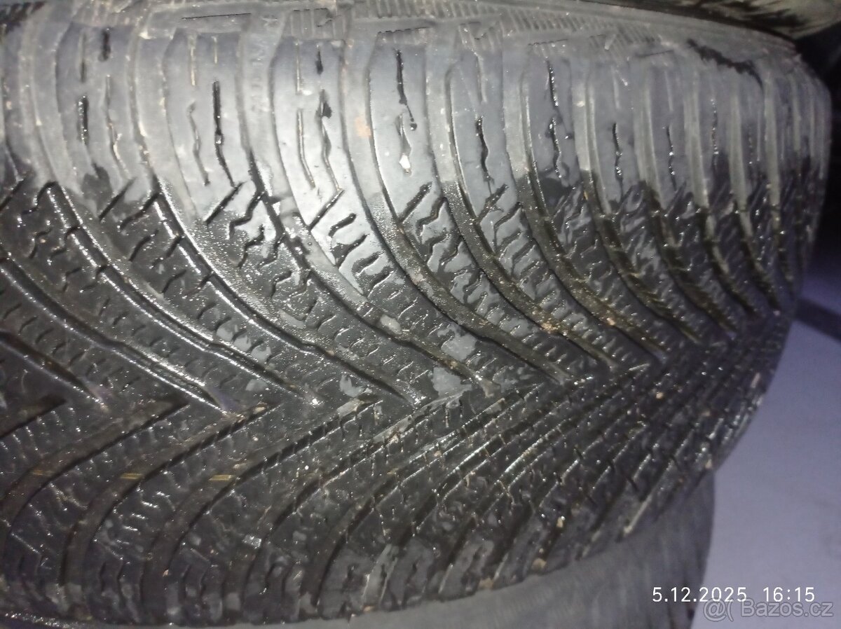 Kompletní ZIMNI 16" al kola ORIGINAL AUDI A4, A6 - 5