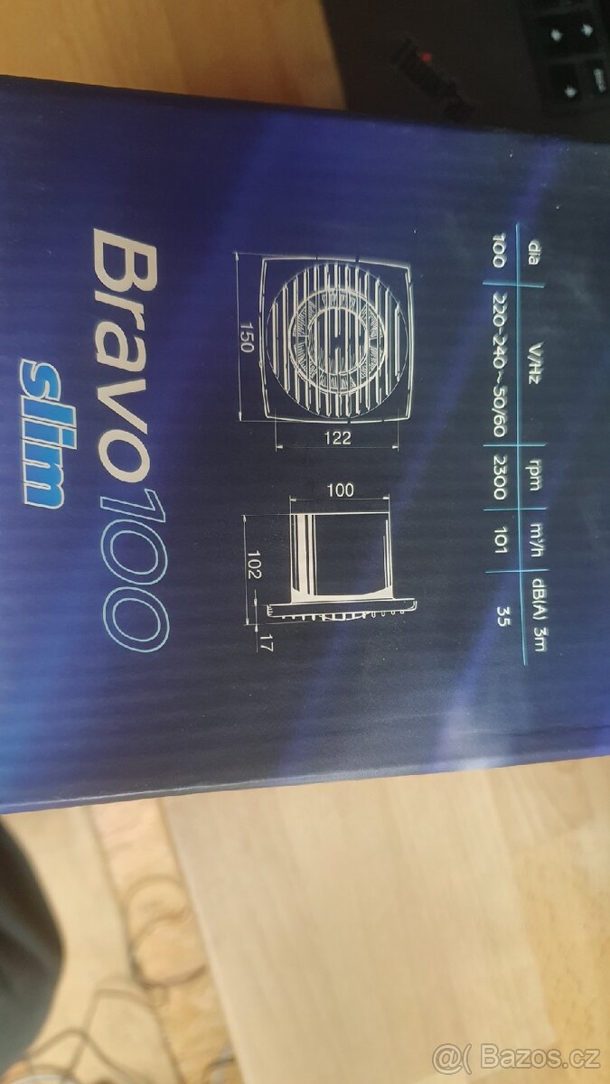 ventilátor BLAUBERG BRAVO STILL 100 - 5