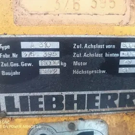 kolový bagr Liebherr A310 - 5