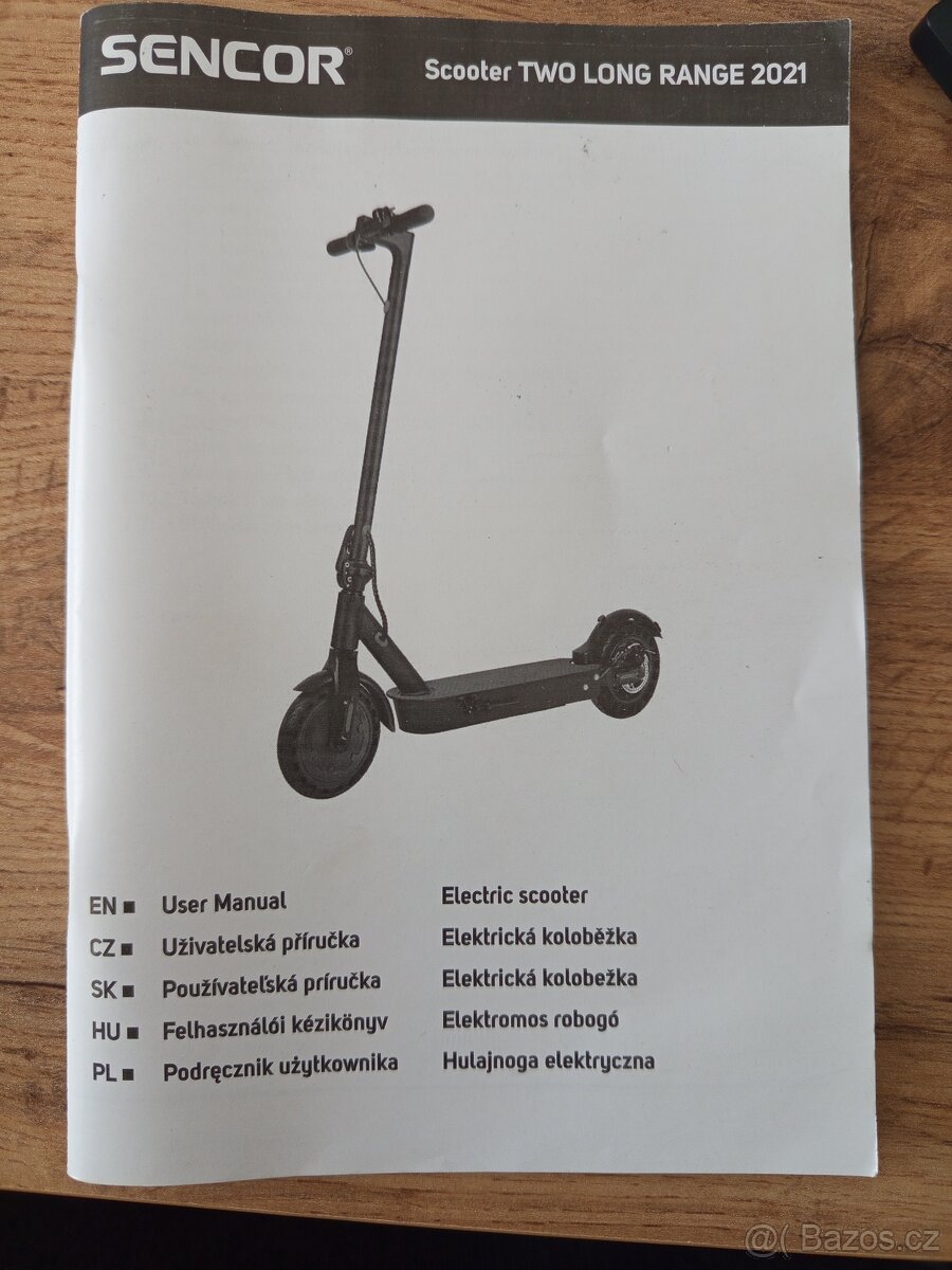 Elektrokoloběžka Sencor Scooter - 5