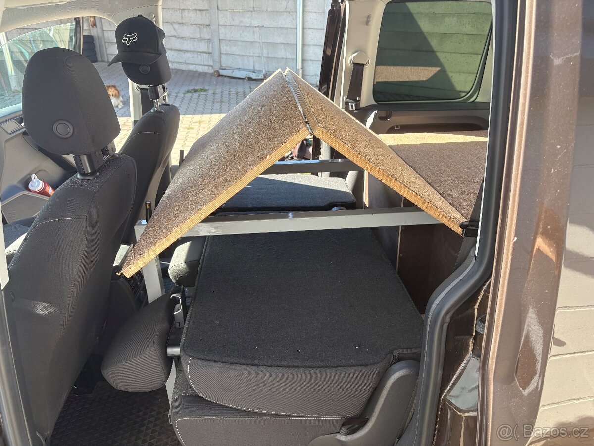 Spací vestavba vw caddy - 5