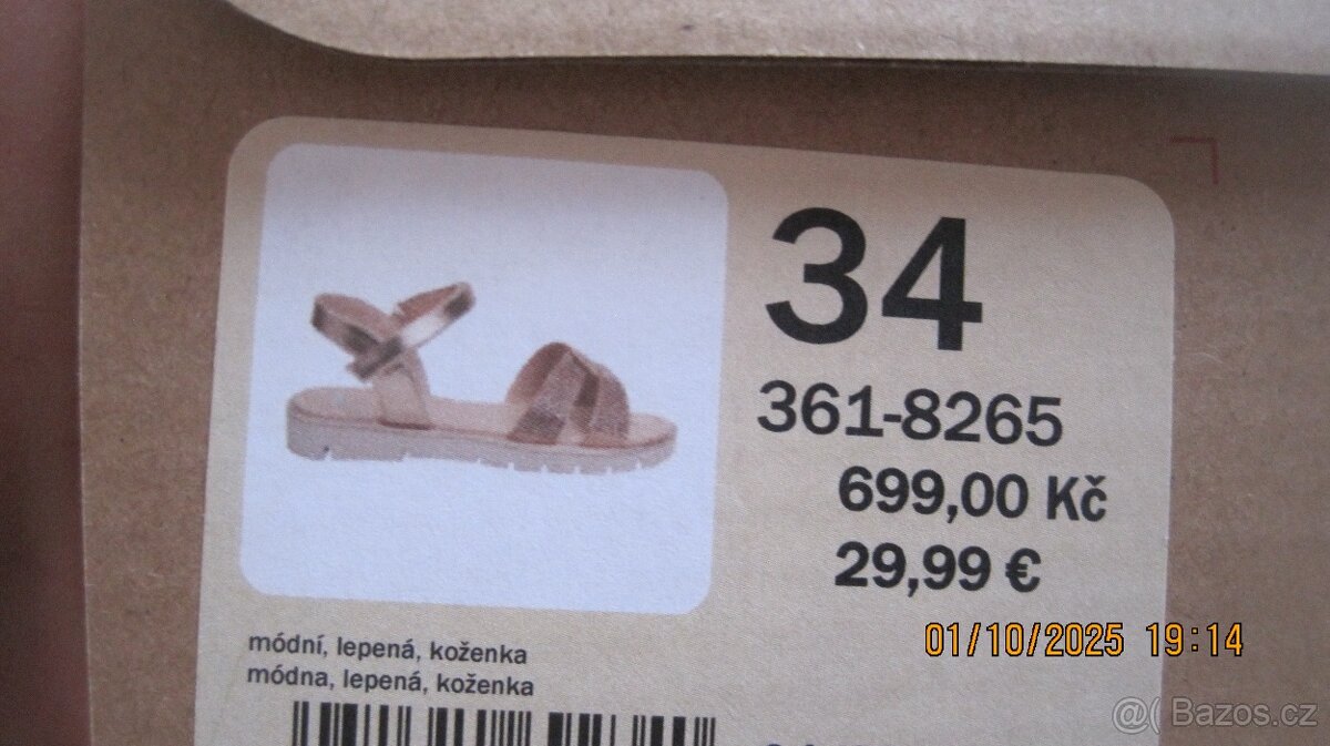 Boty, tenisky BEJO, sandálky Baťa, vel. 33, 34 - 5