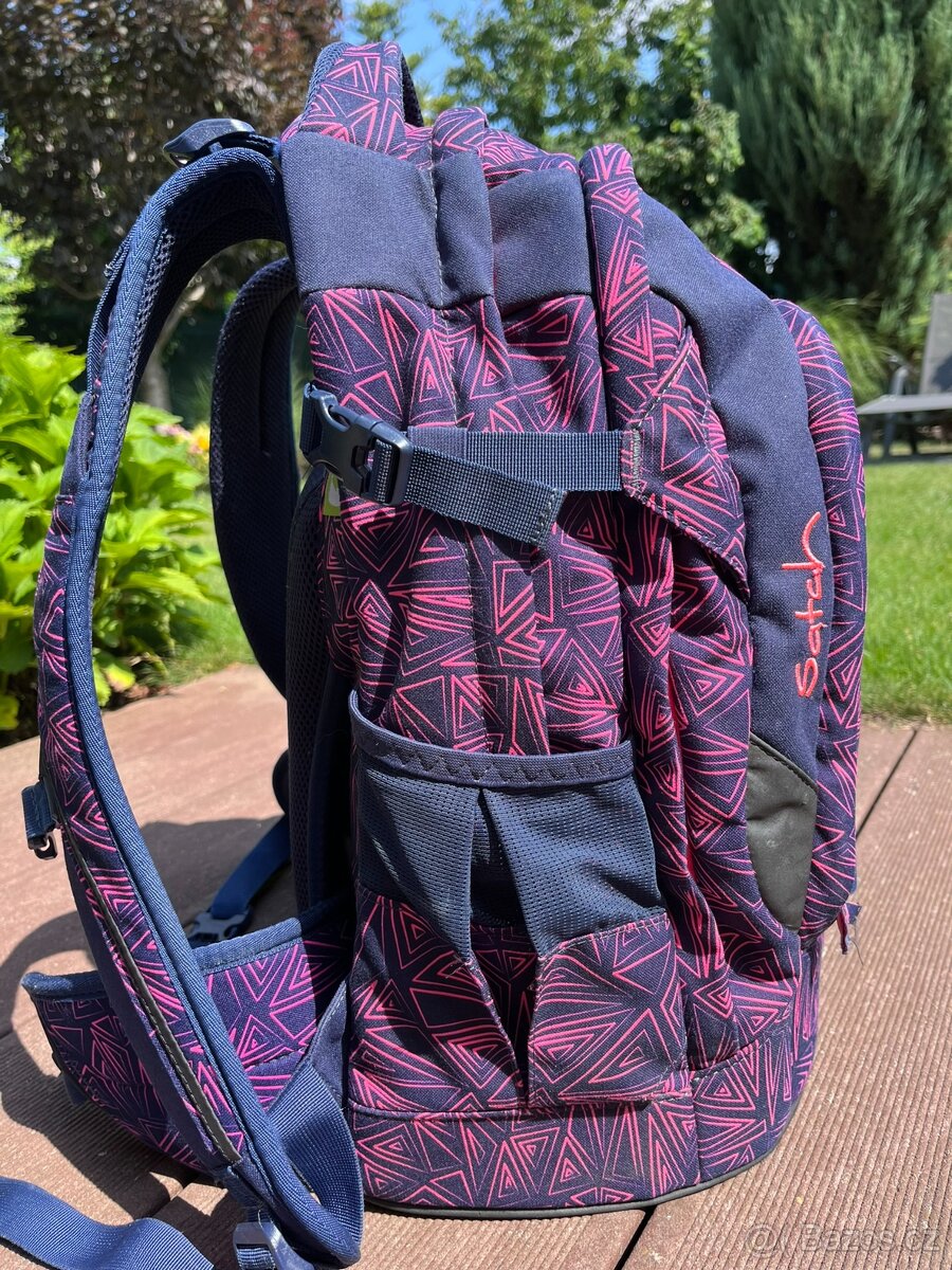 Studentský batoh Satch Pink Supreme - 5
