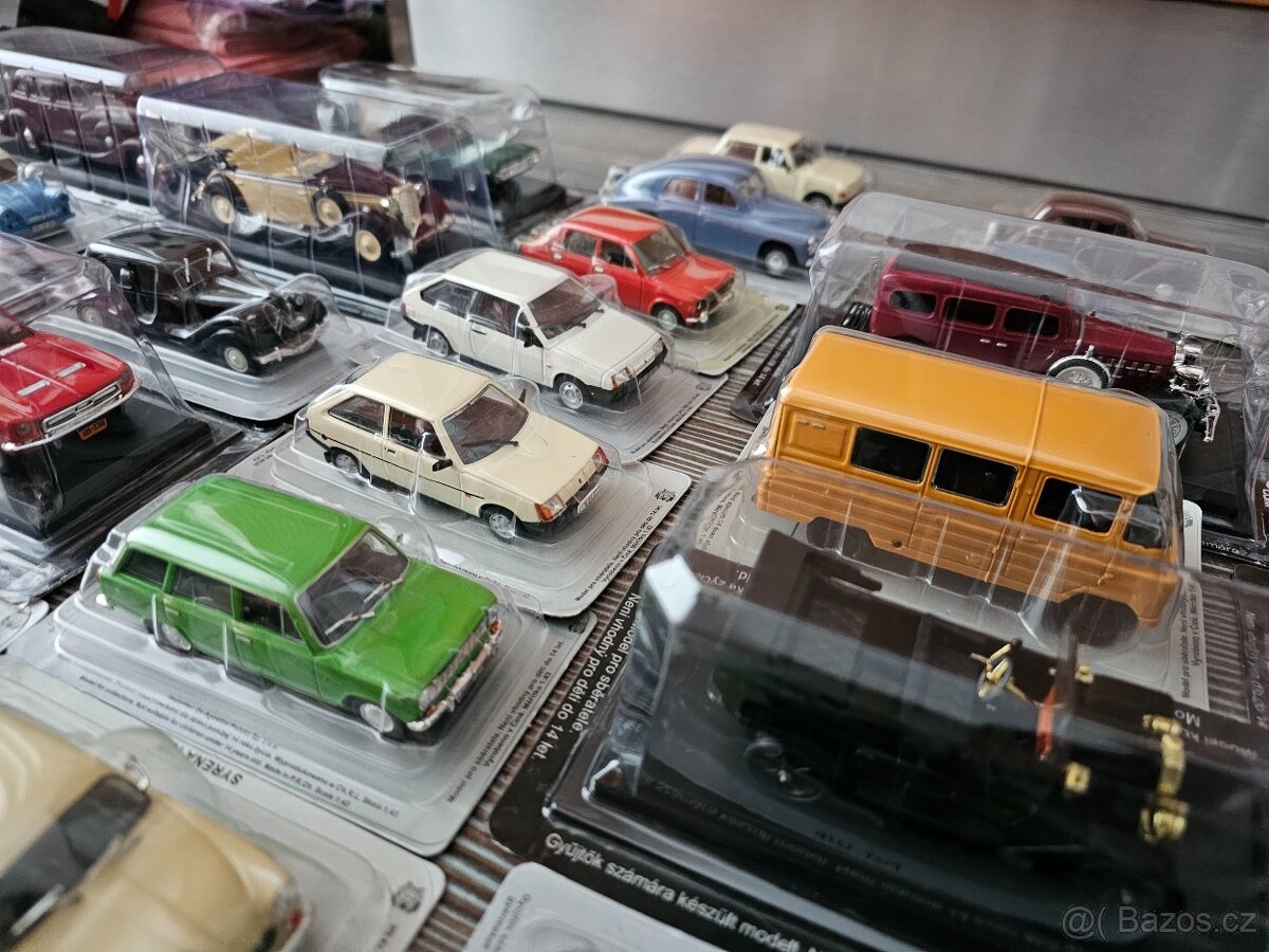Modely autíček 1:43 z východního bloku,Ameriky, Evropy - 5