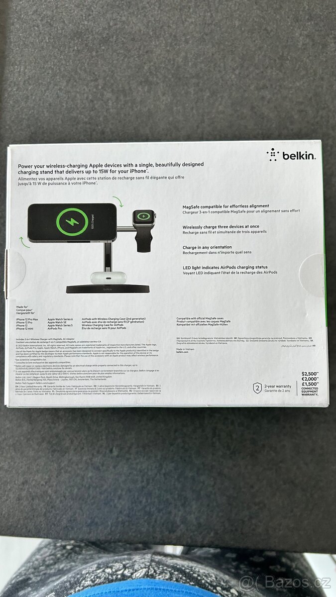 Bezdrátová nabíječka belkin boost charge pro - 5