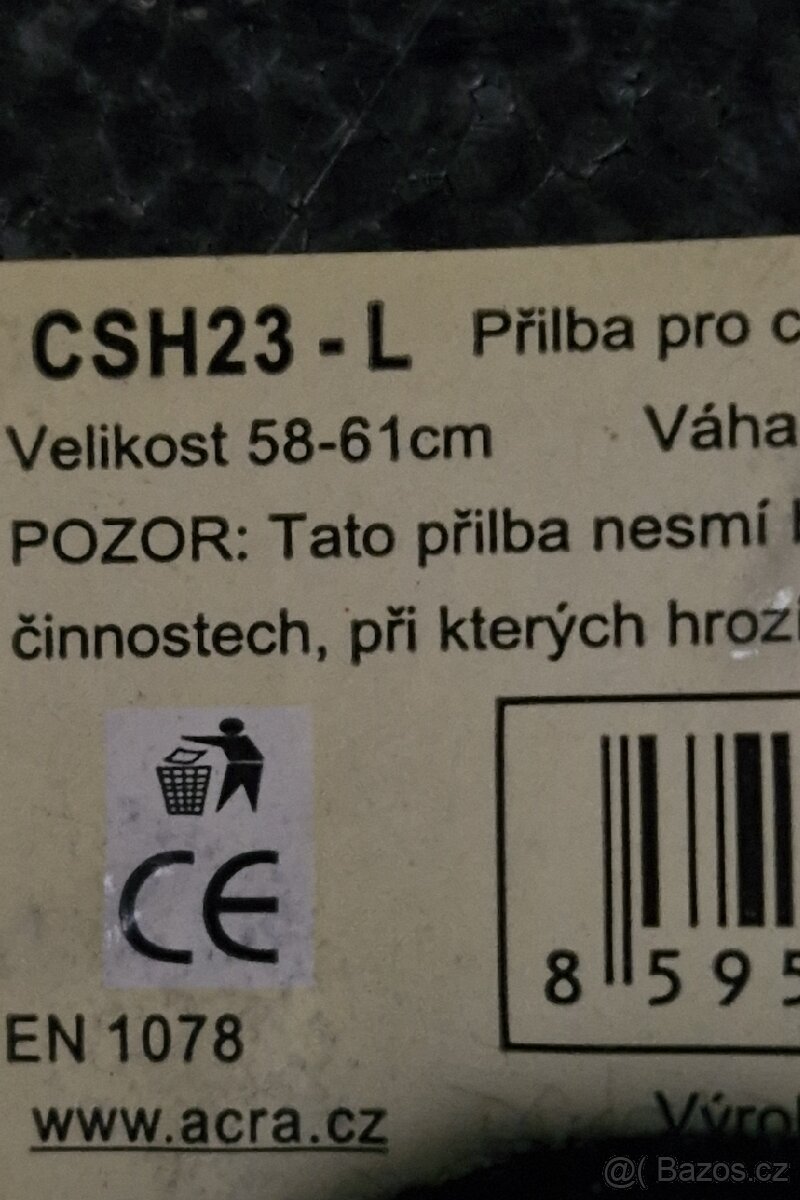 Cyklistická přilba - 5