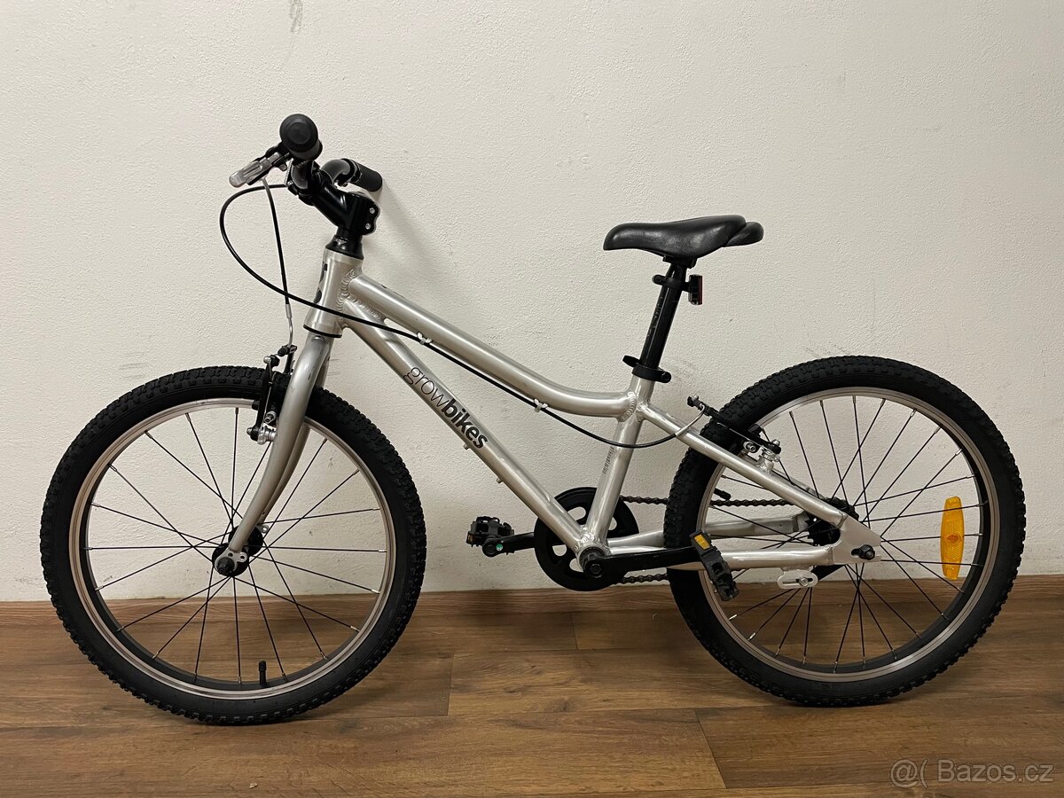 Dětské kolo Growbikes 20” stříbrné - 5