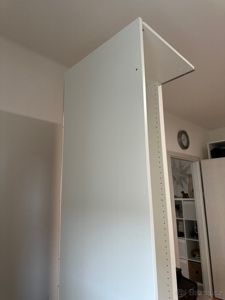 Přídavný rohový díl Ikea PAX se 4 policemi 53x58x236cm - 5