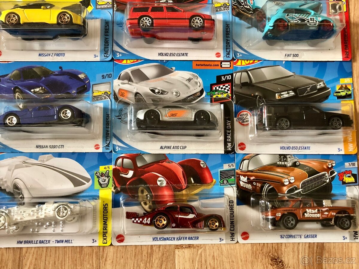 HotWheels 20 auticek - 5