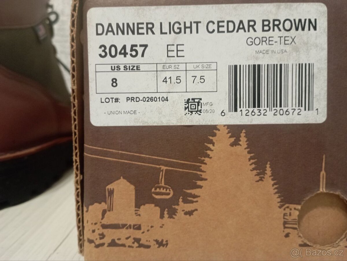 Prodam pěkný boty Danner Lignt Cedar Brown ( gore-tex) - 5