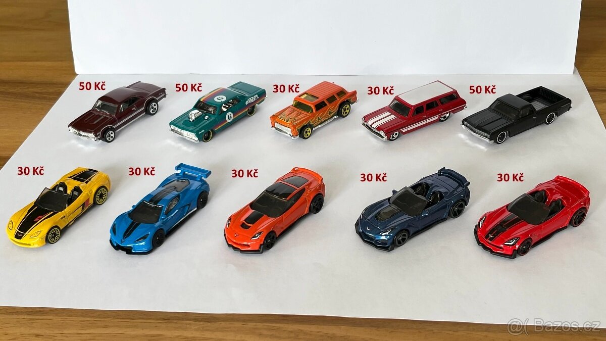 Hot Wheels - rozbalené, nehrané... - 5